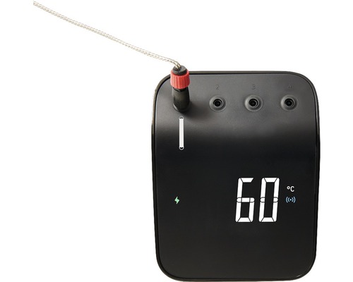 Digitale barbecue thermometer met temperatuurweergave