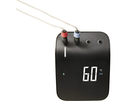 Elektronische regelaar met twee sensoren voor temperatuurregeling