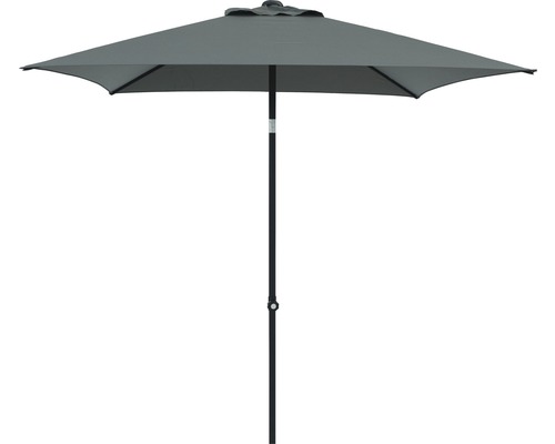 SOLUNA Parasol Cessy polyesther grijs 200x200 cm