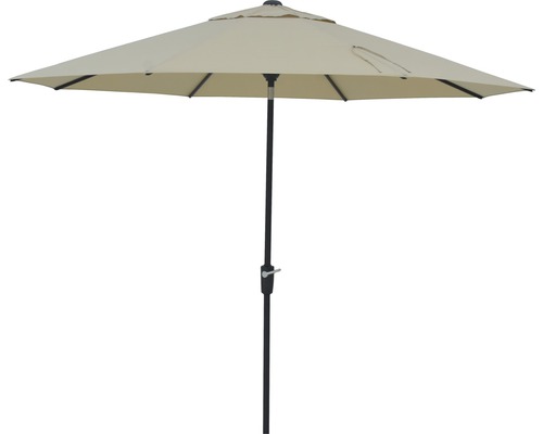 SOLUNA Parasol Sarry polyesther ecru Ø 300 cm