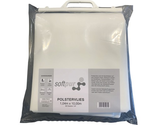 Bekledingsvlies 1,04 meter bij 10,00 meter, verpakt in folie