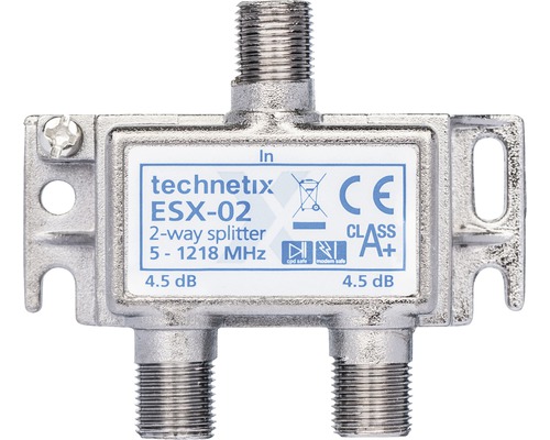 TECHNETIX Coax schroef splitter ESX-02 (F-connector)