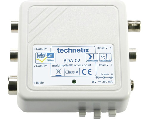 TECHNETIX Opdrukversterker BDA-02 4-weg 1 GHz