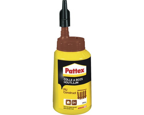 PATTEX Houtlijm PU construct 250 g Pattex Houtlijm PU Construct 250 gram