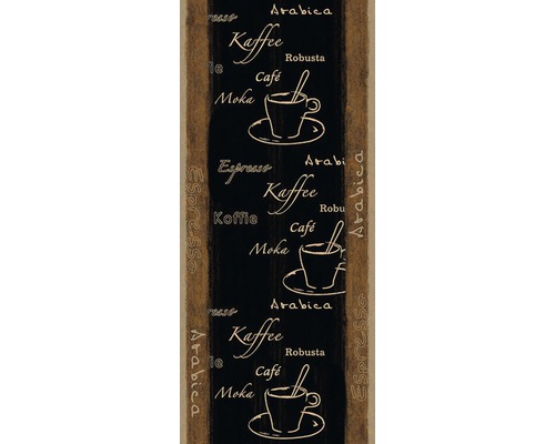 A.S. CRÉATION Zelfklevend behang/Plakfolie 94254-1 Only Borders 10 coffee zwart 250x35 cm