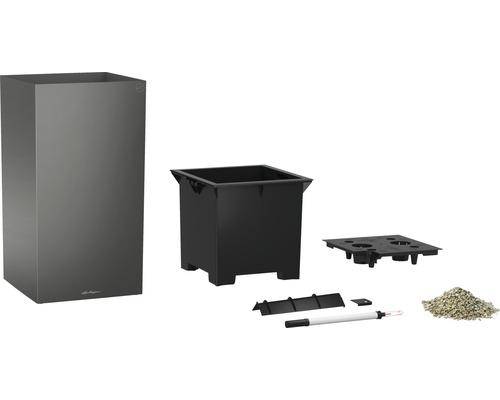 Bloempot met irrigatiesysteem en accessoires