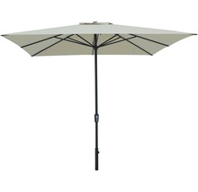 SOLUNA Parasol Nancy ecru 300x300 cm, hoogte 275 cm-thumb-0