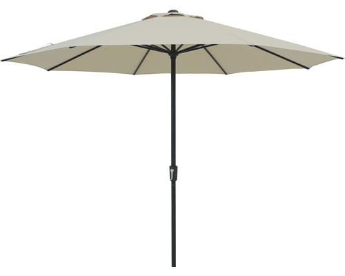 SOLUNA Parasol Nancy polyesther ecru Ø 350 cm