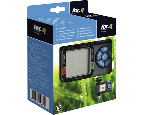 For-q Bewässeringscomputer in productverpakking