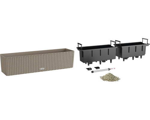 Plantenbak met irrigatiesysteem en accessoires