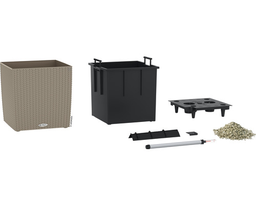 Lechuza Cube plantenbak set met irrigatiesysteem en accessoires