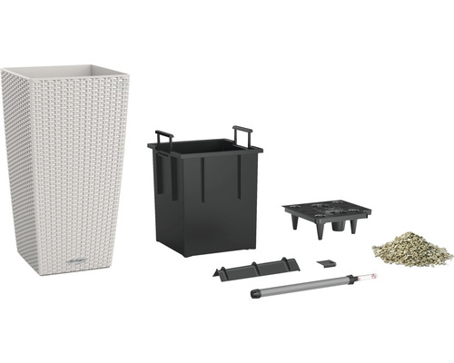 Complete plantenbakset met plantinzet, irrigatiesysteem en substraat