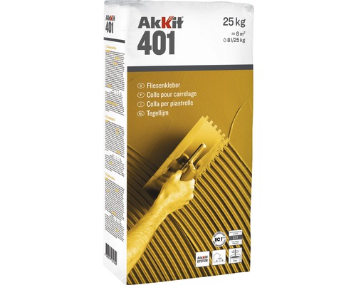 AKKIT 401 Poedertegellijm C1 T 25 kg