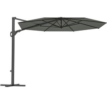 SOLUNA Zweefparasol Orléans met kruisvoetstandaard donkergrijs Ø 300 cm-thumb-0 SOLUNA Zweefparasol Orléans met kruisvoetstandaard donkergrijs Ø 300 cm-thumb-0