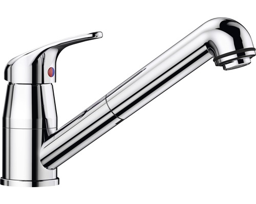 BLANCO Keukenkraan met uittrekbare handdouche Daras-S chroom BLANCO Keukenkraan met uittrekbare handdouche Daras-S chroom