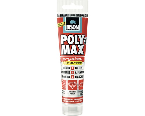 BISON Poly Max® crystal transparant hangtube 115 g