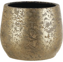 MICA DECORATIONS Pot Clemente rond goud Ø 25,5 H 20 cm-thumb-1