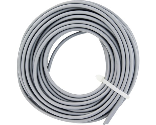 Grijze kunststof afdichtingsprofiel in opgerolde vorm