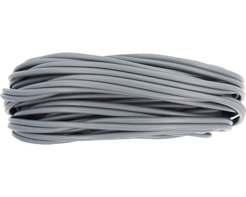 Opgerolde grijze kabel