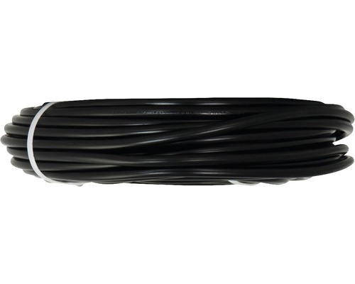 Opgerolde zwarte slang