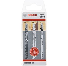 Bosch decoupeerzaagbladen set hout, 15 stuks