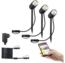 Tuinspot set met grondspies en smartphone bediening