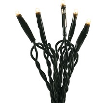 LED-lichtsnoer met donkere kabel