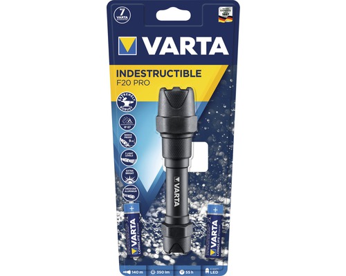 Varta Indestructible F20 Pro zaklamp met batterijen