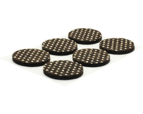 Viltglijders met noppen, zelfklevend, voor meubelonderstel