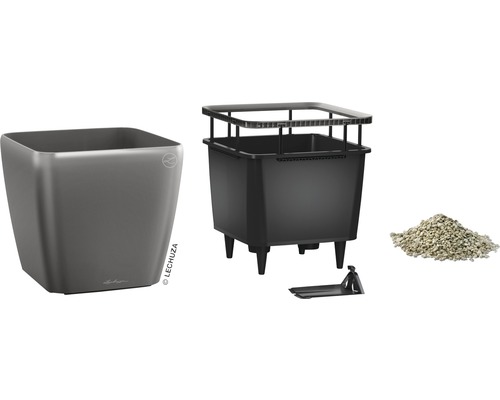 Lechuza Classico 21 plantenbak met irrigatiesysteem en plantensubstraat