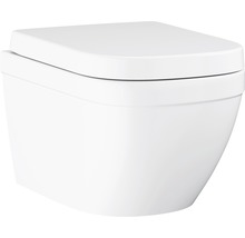 GROHE Spoelrandloos toilet Euro incl. softclose wc-bril met quick-release-thumb-0