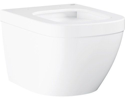 Witte wandhangende toiletpot van keramiek