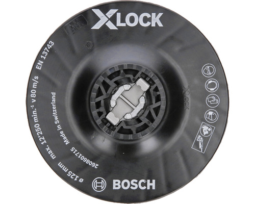 BOSCH Steunschijf X-Lock Ø 125 mm medium kopen! | HORNBACH