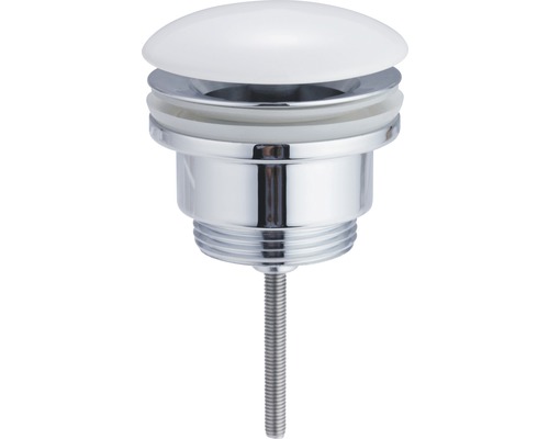 Wastafelstop met schroefdraad voor wastafel
