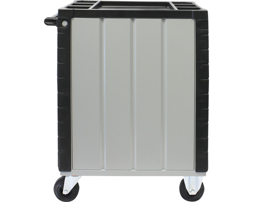 Werkplaatswagen met wielen en handgreep