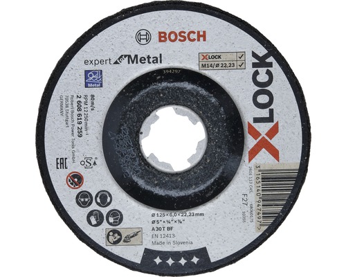 BOSCH Afbraamschijf X-Lock Expert for Metal Ø 125 mm