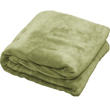 Opgevouwen zachte fleece deken