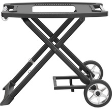 Barbecuekar met wielen voor eenvoudig transport