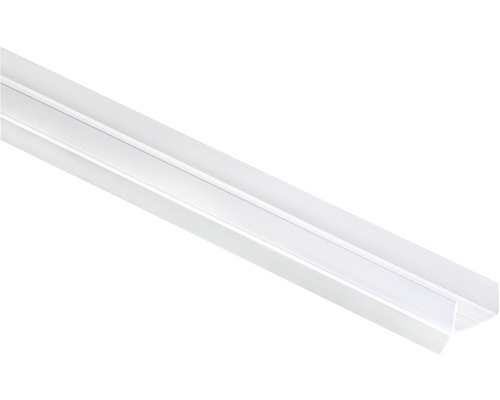 HETTICH Afdichtprofiel voor 19 mm plinten 200 cm transparant Hoekprofiel voor ledpanelen
