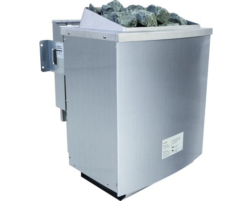 Saunakachel met saunastenen