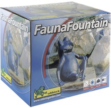 Verpakking van een Fauna Fountain met kikker ontwerp van Ubbink