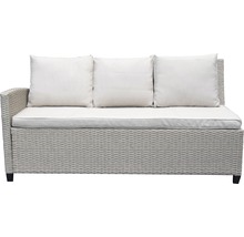 GARDEN PLACE Diningset Madeira 6-zits, 6-delig lichtgrijs incl. tafel en zitkussens