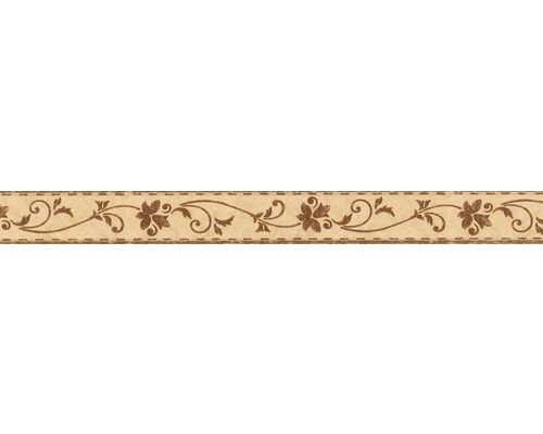 A.S. CRÉATION Behangrand zelfklevend 2590-28 Only Borders bloemenranken beige/bruin 5 m x 5 cm