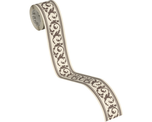 Behangrand met bloemmotief