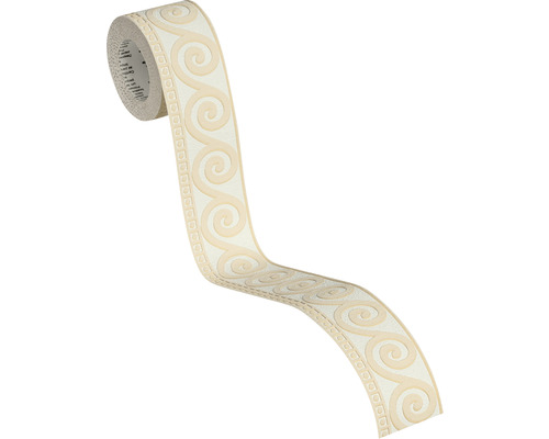 Borduur met meandermotief op rol