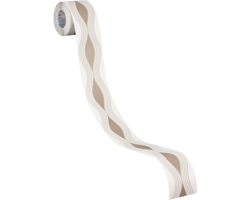 Rol met golvend sierrandmotief