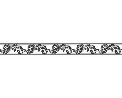 A.S. CRÉATION Behangrand zelfklevend 9043-17 Only Borders ornament zwart/wit 5 m x 5 cm