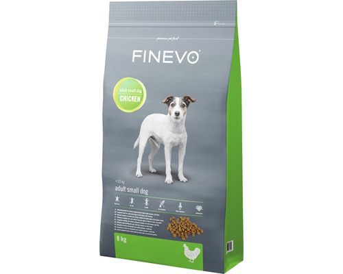 FINEVO Hondenvoer droog Adult Dog S kip 8 kg