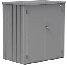 Metalen tuinkast met dubbele deur