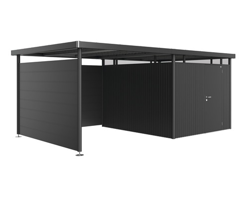 Fietsgarage met deur en zijwanden